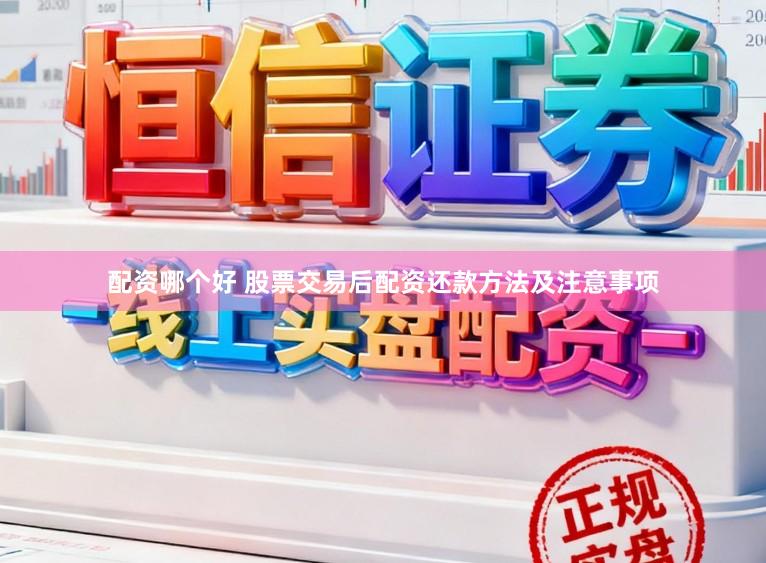 配资哪个好 股票交易后配资还款方法及注意事项